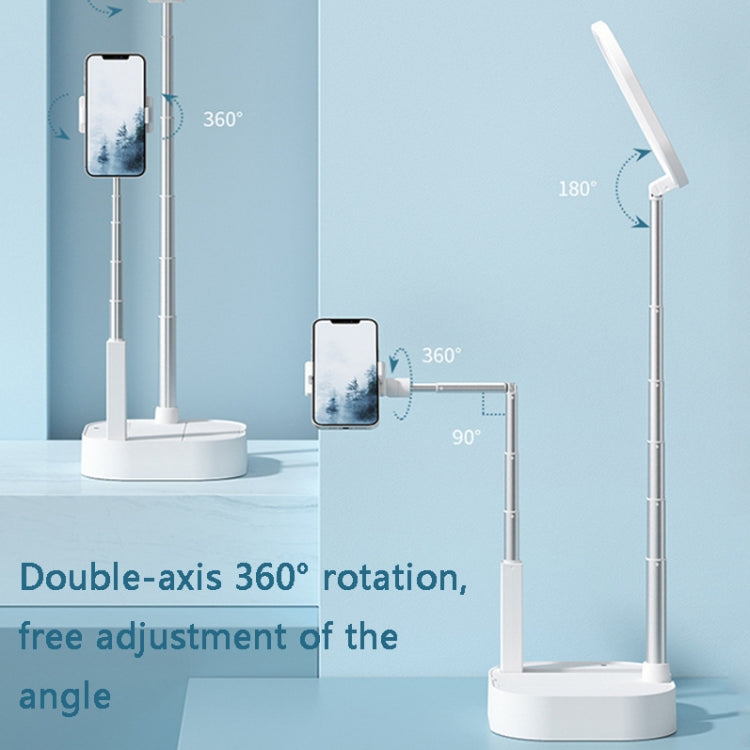 V8 Dual-Camera 360-Degree Rotating Light-Filling Live Stand, Spec: Holder + Remote + Storage Bag - Stand by PMC TechLife | Online Shopping South Africa | PMC TechLife | Buy Now Pay Later Mobicred