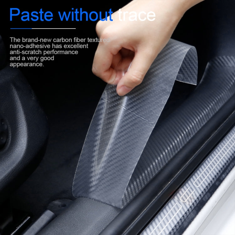 20cm x 10m Car Carbon Fiber Bumper Anti-Collision Strip - Anti Collision Sticker by PMC TechLife | Online Shopping South Africa | PMC TechLife | Buy Now Pay Later Mobicred