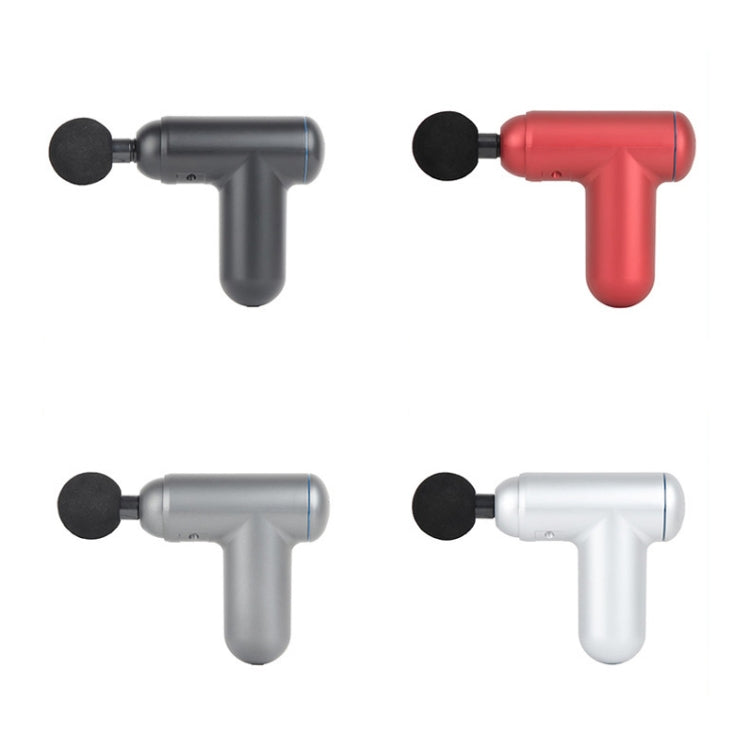 J12A Mini Vibrating Massage Button Type Fascia Gun, Specification: Black - free shipping - PMC TechLife - Order now!
