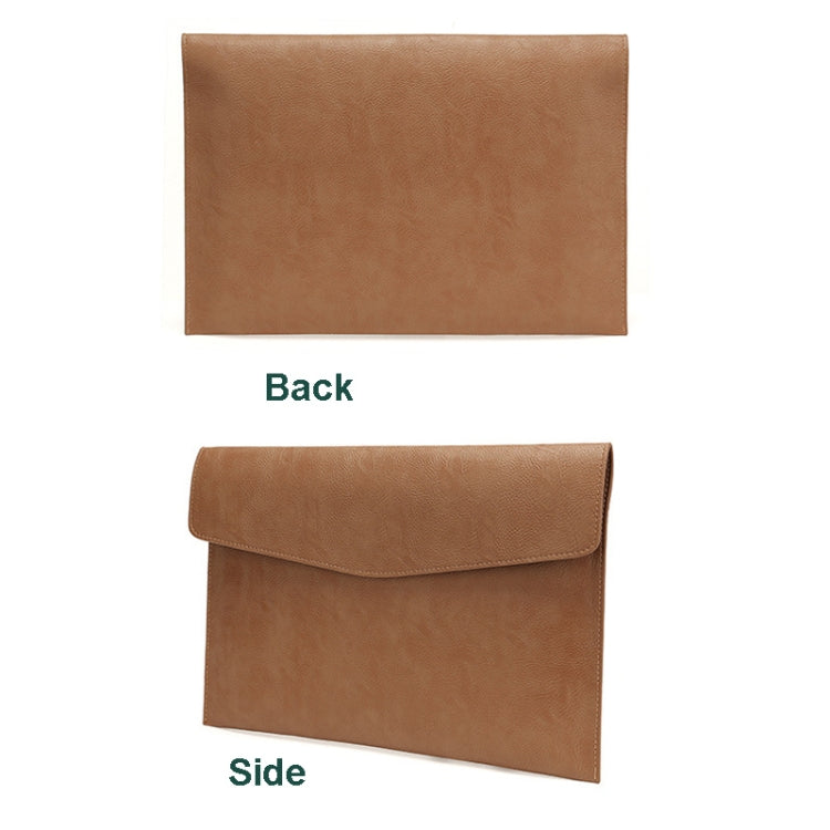 PU Leather Litchi Pattern Sleeve Case For 13.3 Inch Laptop, Style: Single Bag ( Black) - free shipping - PMC TechLife - Order now!