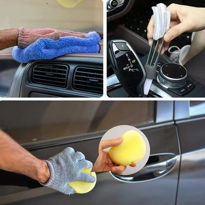 18 PCS / Set Electric Drill Cleaning Brush Water-Proof Gloves - Car washing supplies by PMC Jewellery | Online Shopping South Africa | PMC Jewellery | Buy Now Pay Later Mobicred