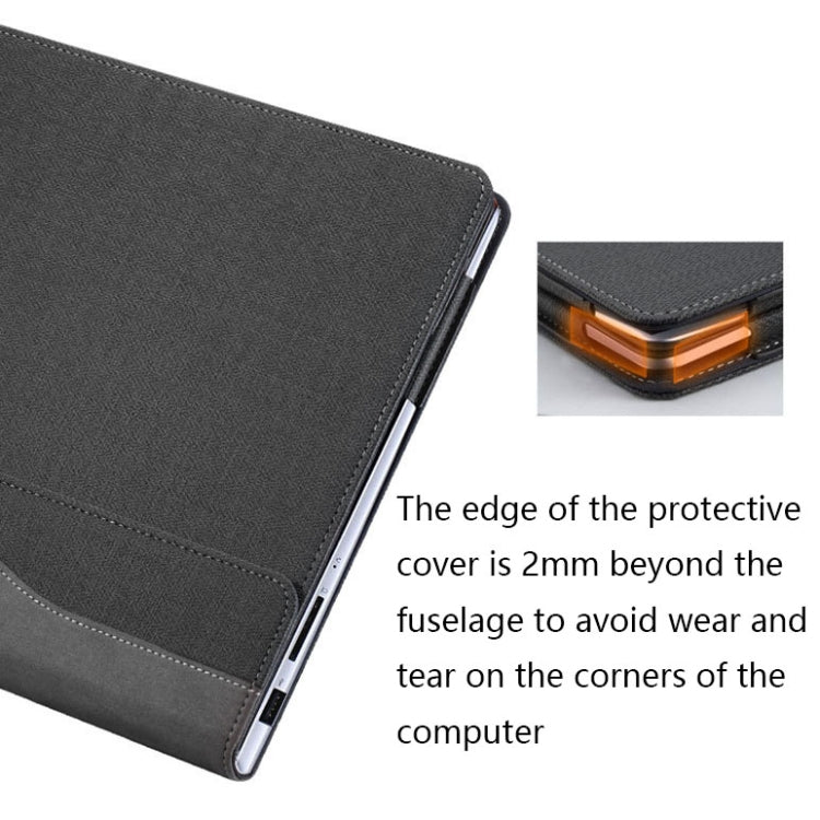 Laptop Anti-Drop Protective Case For Lenovo XiaoXin Air 13 Pro (Gentleman Gray) - 13.3 inch by PMC Jewellery | Online Shopping South Africa | PMC Jewellery | Buy Now Pay Later Mobicred