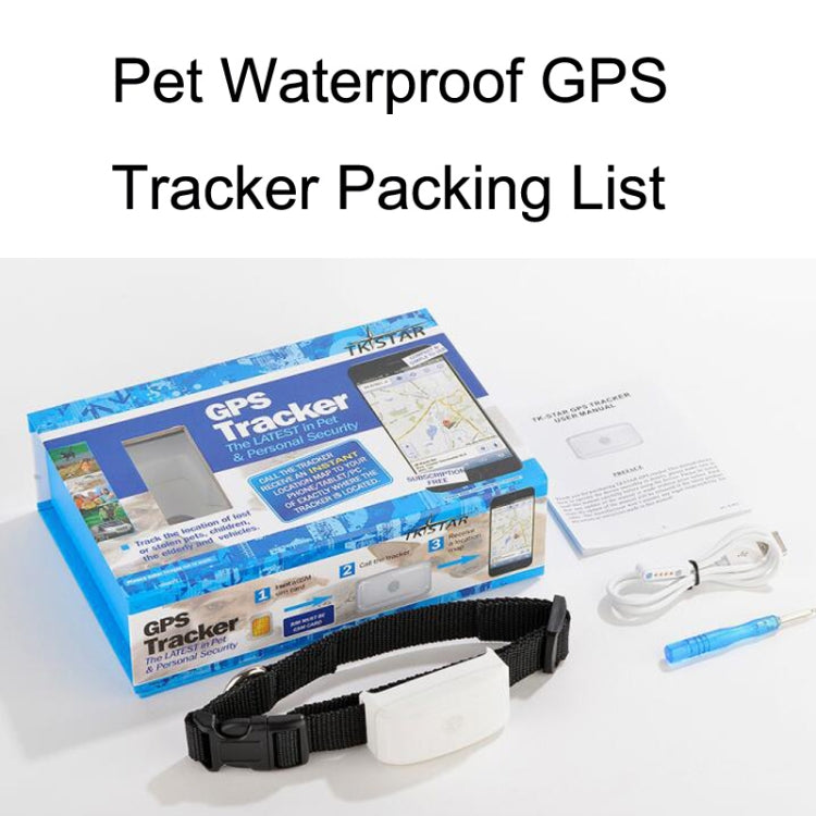 TK911 2G Pet Waterproof GPS Tracker - Pet Tracker by PMC Jewellery | Online Shopping South Africa | PMC Jewellery | Buy Now Pay Later Mobicred