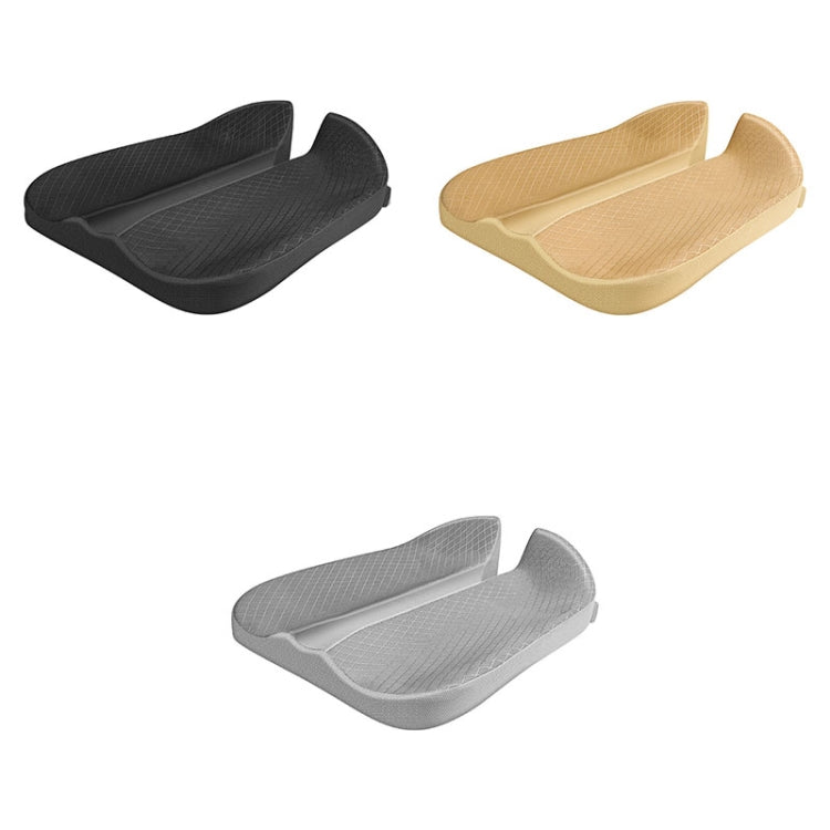 QFC060 V-shaped Car Memory Foam Non-slip Seat Cushion(Black) - Seat Accessories by PMC TechLife | Online Shopping South Africa | PMC TechLife | Buy Now Pay Later Mobicred