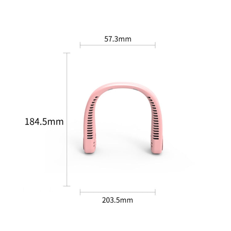 F2 USB Outdoor Portable Hanging Neck Fan(White) - Electric Fans by PMC TechLife | Online Shopping South Africa | PMC TechLife | Buy Now Pay Later Mobicred