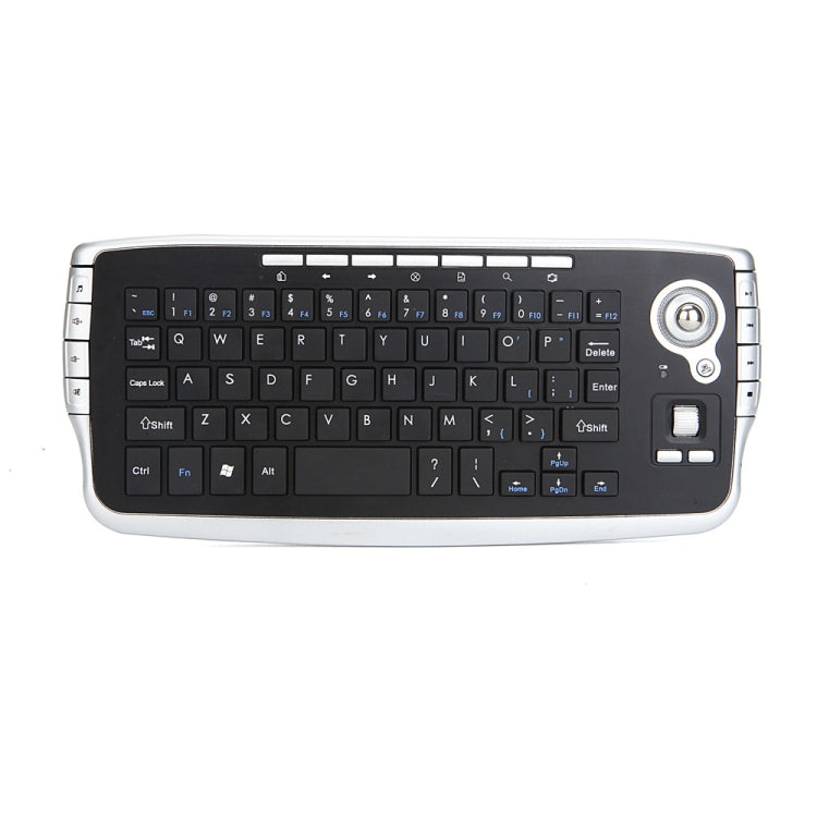 MY-10 2.4G 78 Keys 1200 DPI Mini Wireless Trackball Keyboard Wireless Keyboard And Mouse Set - Wireless Keyboard by PMC Jewellery | Online Shopping South Africa | PMC Jewellery