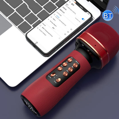 WS898 Live Wireless Bluetooth Microphone with Audio Function(Red) - Microphone by PMC Jewellery | Online Shopping South Africa | PMC Jewellery | Buy Now Pay Later Mobicred