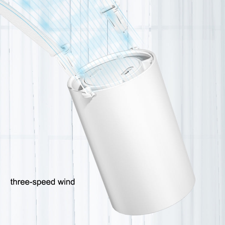 N1 Mini Portable USB Leafless Hanging Neck Fan(White) - Electric Fans by PMC TechLife | Online Shopping South Africa | PMC TechLife | Buy Now Pay Later Mobicred