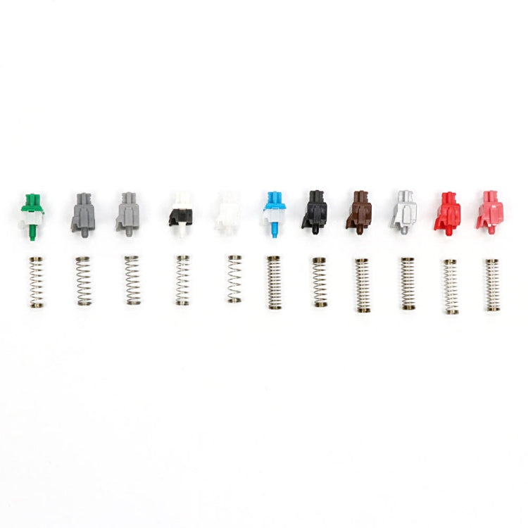 10PCS Cherry Shaft MX Switch Linear Keyboard Shaft, Color: White Shaft - Other by PMC TechLife | Online Shopping South Africa | PMC TechLife | Buy Now Pay Later Mobicred