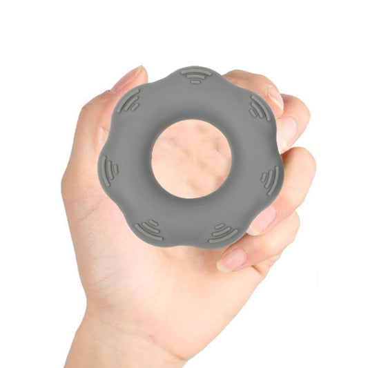 Hand Exercise Massage Bump Gear Type Silicone Grip Ring, Style: 40LB (Deep Gray) - Fitness Equipments by PMC Jewellery | Online Shopping South Africa | PMC Jewellery | Buy Now Pay Later Mobicred