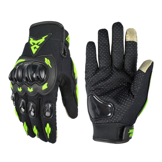 MOTOCENTRIC 13-MC-010 Touch Screen Motorcycle Breathable Gloves, Specification: L(Green) - Locomotive Gloves by MOTOCENTRIC | Online Shopping South Africa | PMC Jewellery | Buy Now Pay Later Mobicred