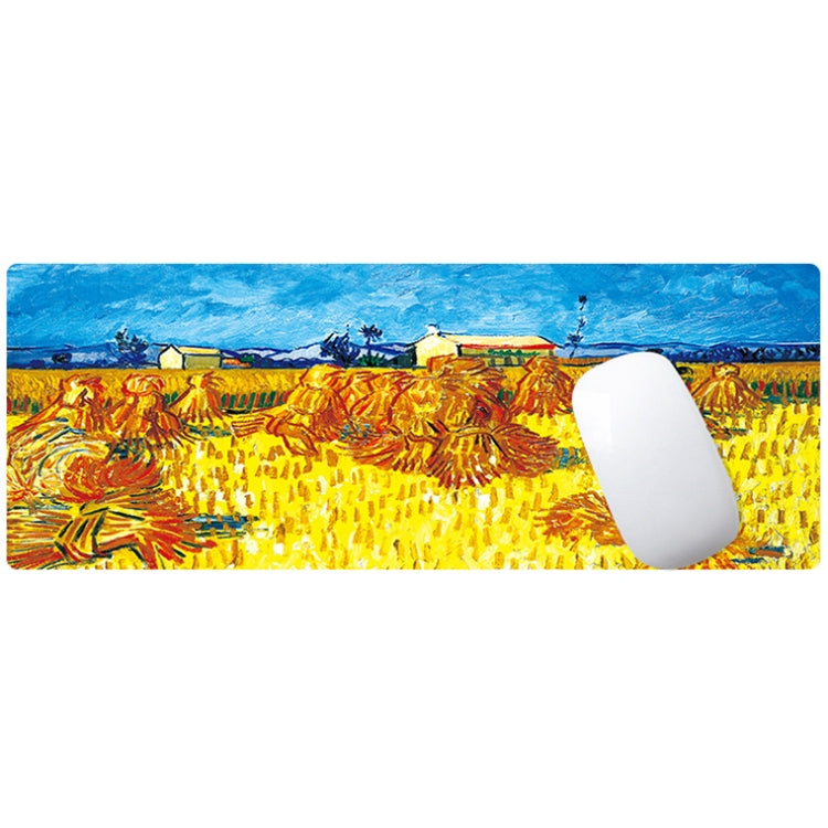 400x900x5mm Locked Am002 Large Oil Painting Desk Rubber Mouse Pad(Carriage) - Mouse Pads by PMC Jewellery | Online Shopping South Africa | PMC Jewellery | Buy Now Pay Later Mobicred