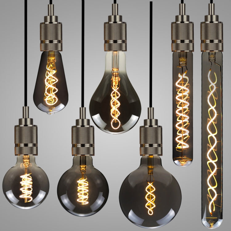 G80 Electroplating Smoke Grey Warm Light LED Bulb Retro Lamp - LED Blubs & Tubes by PMc TechLife | Online Shopping South Africa | PMc TechLife | Buy Now Pay Later Mobicred