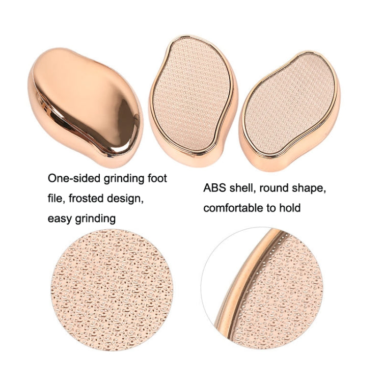 Stainless Steel Foot Rub Exfoliate Dead Skin And Remove Calluses(Rose Gold) - Grinding Tools & Accessories by PMC Jewellery | Online Shopping South Africa | PMC Jewellery | Buy Now Pay Later Mobicred