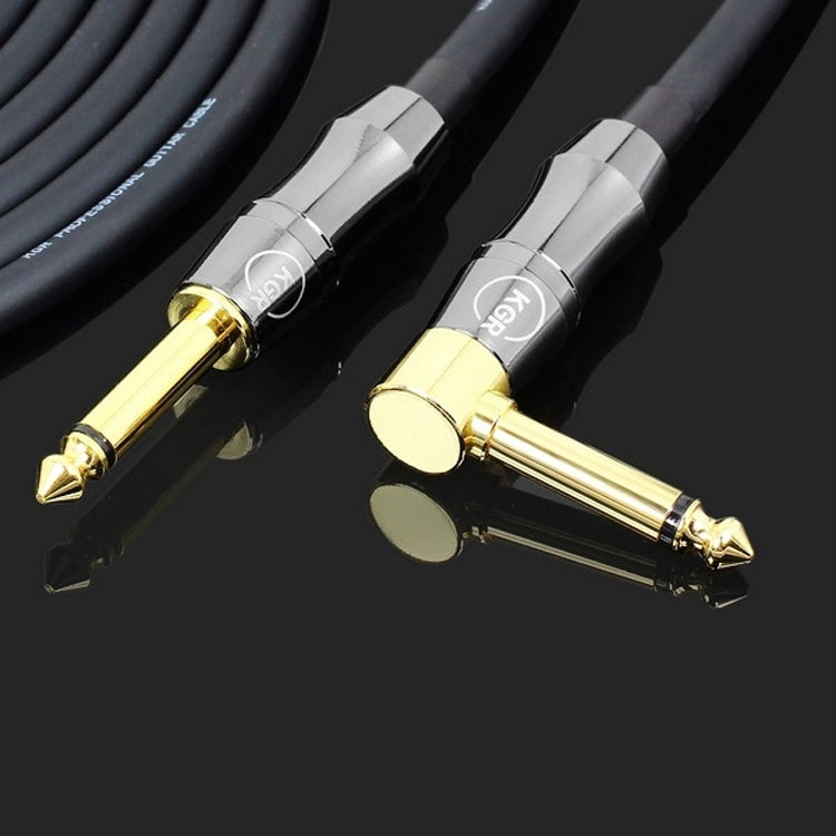 KGR Guitar Cable Keyboard Drum Audio Cable, Specification: 3m(Elbow Straight Jack) - free shipping - PMC TechLife - Order now!