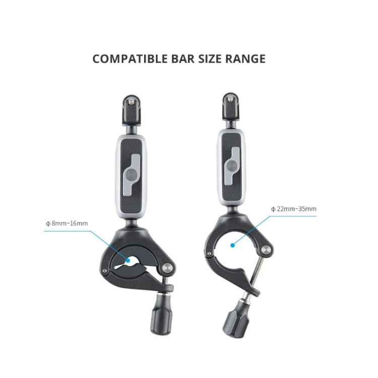 PGYTECH Action Camera Handlebar Mount For Insta360 ONE / ONE R / OSMO Action / GoPro - free shipping - PMC TechLife - Order now!