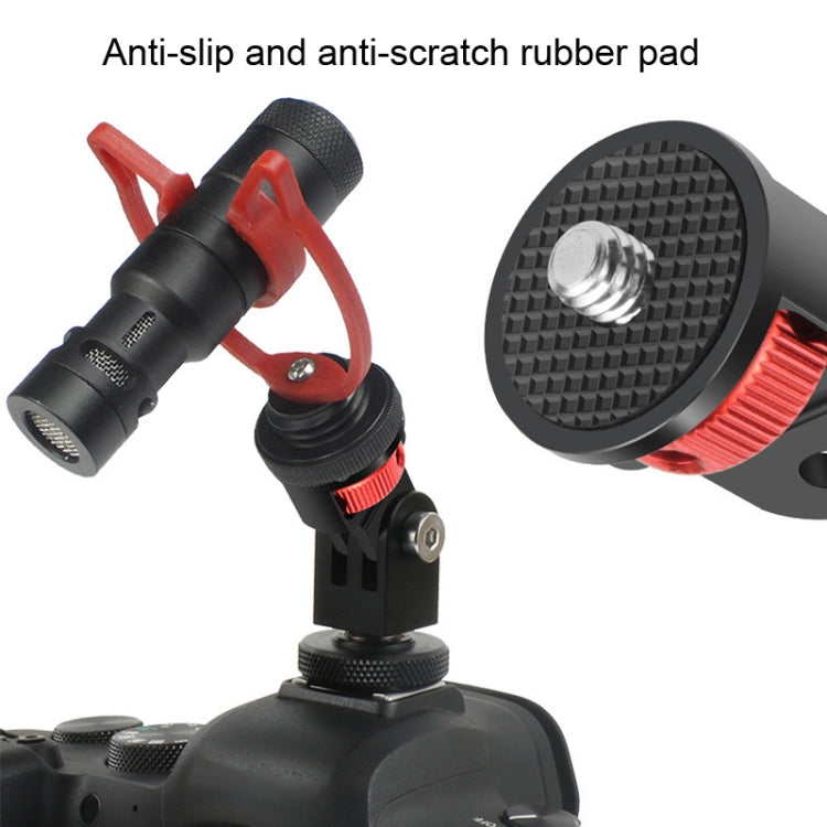 1/4 Inch Screw Converter Tripod Adapter for Sport Camera(Black) - Connection Mount by null | Online Shopping South Africa | PMC TechLife | Buy Now Pay Later Mobicred
