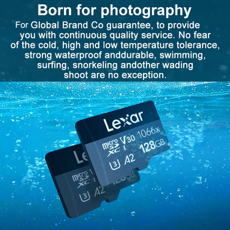 Lexar LKSTF1066X High-Speed TF Card Motion Camera Surveillance Recorder Memory Card, Capacity: 64GB - Micro SD Card by Lexar | Online Shopping South Africa | PMC Jewellery | Buy Now Pay Later Mobicred