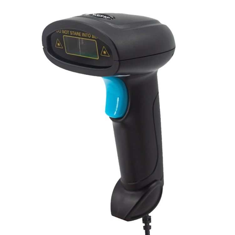 Kefar Supermarket Store Cashier Wired Red Light Scanner 1D Barcode - Barcode Scanner by PMC TechLife | Online Shopping South Africa | PMC TechLife | Buy Now Pay Later Mobicred