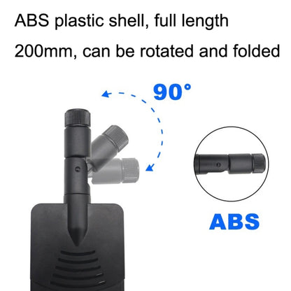 5G Full Netcom Black Plastic Sleeve Signal Strong High Gain Antenna - SMA/RP-SMA Antenna by PMC Jewellery | Online Shopping South Africa | PMC Jewellery