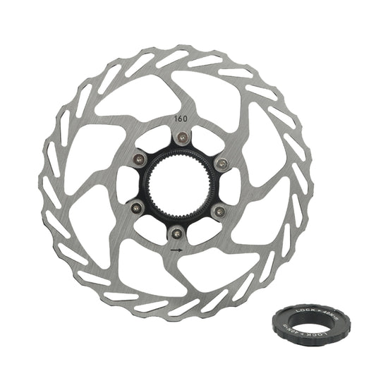 RACEWORK RS6 Mountain Bike Mid-lock Discs, Diameter: 160mm - Bicycle Brake Parts by RACEWORK | Online Shopping South Africa | PMC Jewellery | Buy Now Pay Later Mobicred