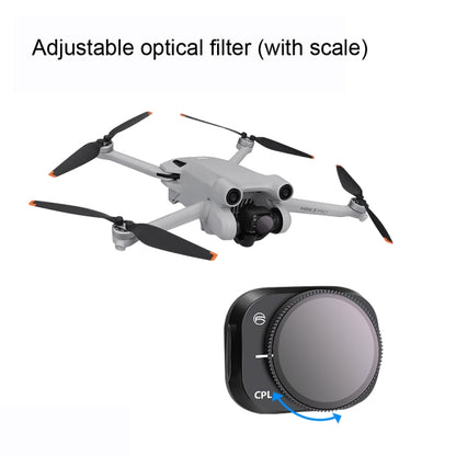 RCSTQ Aluminum Alloy Adjustable Filter Accessories for DJI Mini 3 Pro,Style: UV+CPL+ND8+ND16+ND32+ND64 6 In 1 - Other by RCSTQ | Online Shopping South Africa | PMC Jewellery | Buy Now Pay Later Mobicred