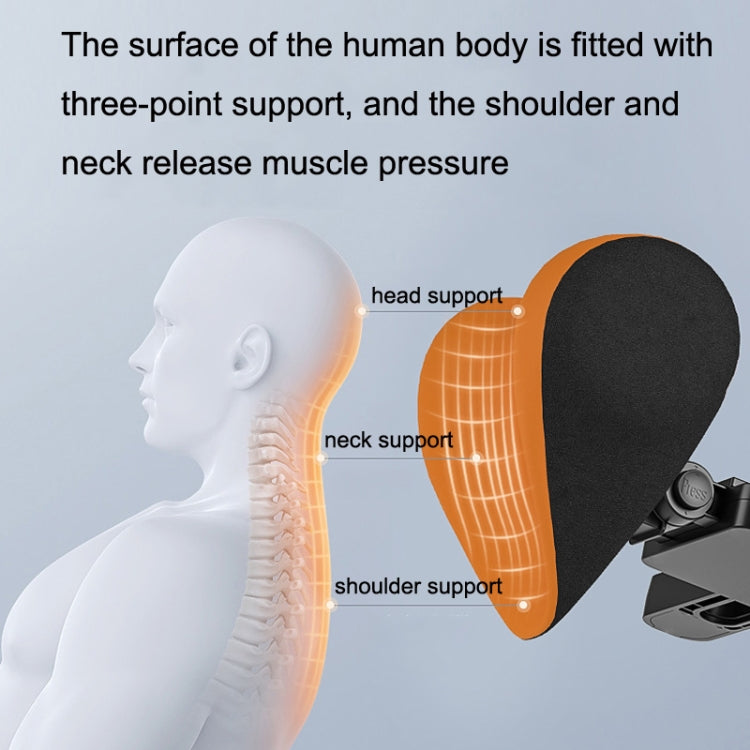 A09 Car Seat Headrest Memory Foam Comfortable Neck Pillow, Style: With Stand  (Blue) - Seat Accessories by PMC TechLife | Online Shopping South Africa | PMC TechLife | Buy Now Pay Later Mobicred