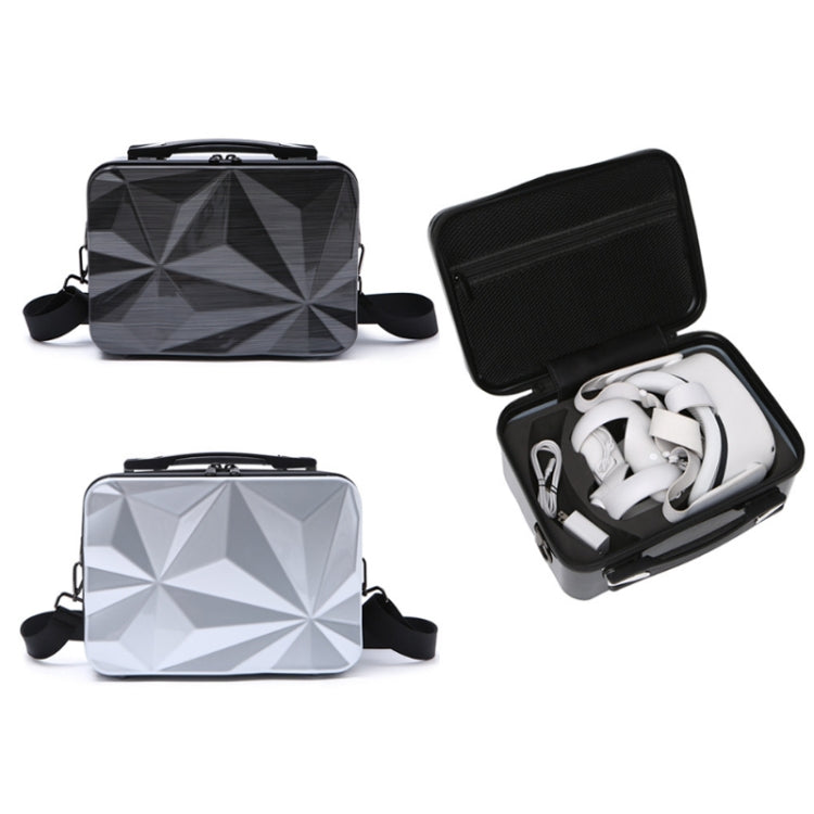 VR Glasses Hard Shell Storage Case For Meta Quest(Black) - VR Accessories by PMC Jewellery | Online Shopping South Africa | PMC Jewellery