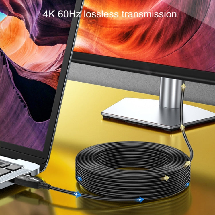 DTECH HDMI 2.0 Version Fiber Optical Line 4K 60Hz Large Screen TV Engineering Wiring, Length: 2m - free shipping - PMC Jewellery - Order now!