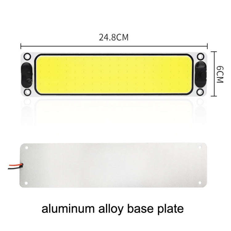 2PCS Car Cab LED Reading Light COB Truck Interior Light Dome Lamp(White Light) - Dome Lights by PMC TechLife | Online Shopping South Africa | PMC TechLife | Buy Now Pay Later Mobicred