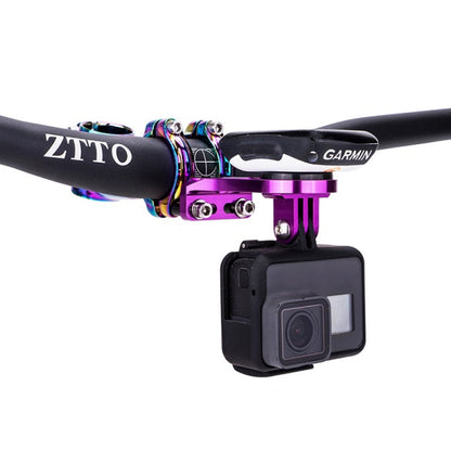 ZTTO Mountain Bike Stopwatch Mount Bicycle Extension Stand, Color: Black - Holders by ZTTO | Online Shopping South Africa | PMC Jewellery