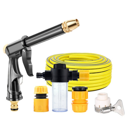 High Pressure Car Wash Hose Telescopic Watering Sprinkler, Style: H2+3 Connector+20m Tube+Foam Pot - Car Washer & Accessories by PMC Jewellery | Online Shopping South Africa | PMC Jewellery | Buy Now Pay Later Mobicred