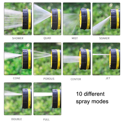 10 Functional Watering Sprinkler Head Household Water Pipe, Style: D6+4 Connector+30m 4-point Tube - Watering & Irrigation by PMC Jewellery | Online Shopping South Africa | PMC Jewellery | Buy Now Pay Later Mobicred