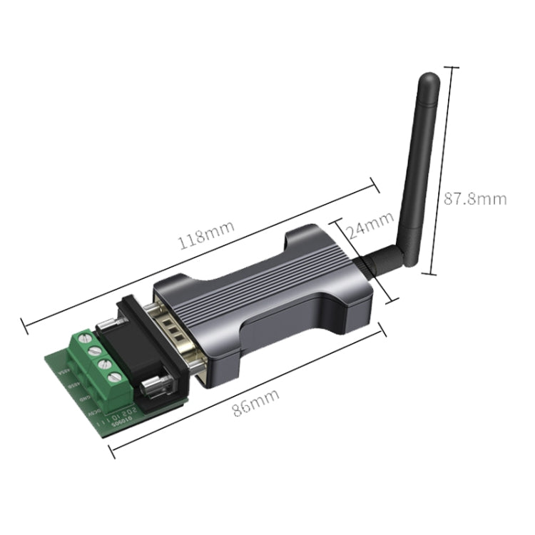 DTECH IOT5060A RS485 To LORA Serial Port Wireless Transmission Module - RS485 / RS232 Series by DTECH | Online Shopping South Africa | PMC Jewellery | Buy Now Pay Later Mobicred