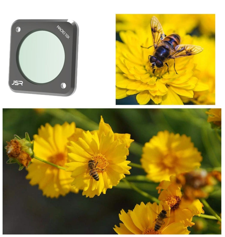 JUNESTAR Action Camera Filters For DJI Action 2,Style: Macro 10X - free shipping - PMC TechLife - Order now!
