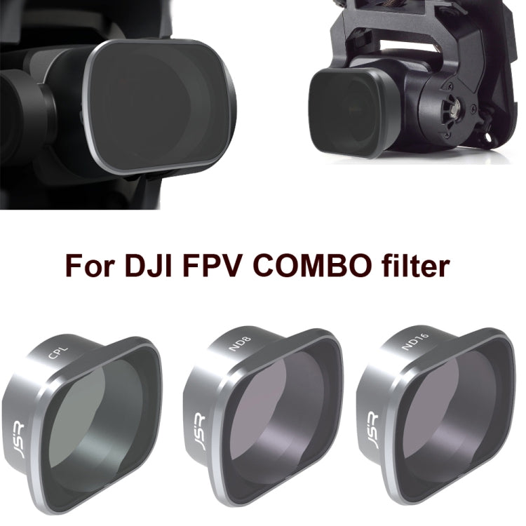 JUNESTAR  Drone Filters For DJI FPV COMBO ,Model: ND8 - Lens Accessories by PMC Jewellery | Online Shopping South Africa | PMC Jewellery | Buy Now Pay Later Mobicred