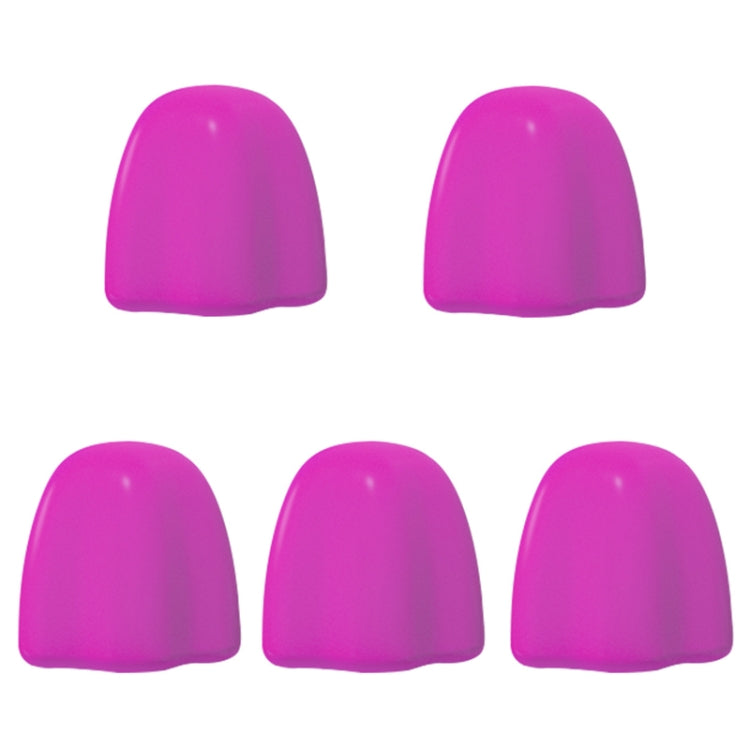 5 PCS Manual Silicone Self-Sealing Toothpaste Cap Aid(Red) - Toothpaste Squeezing Device by PMc TechLife | Online Shopping South Africa | PMc TechLife | Buy Now Pay Later Mobicred