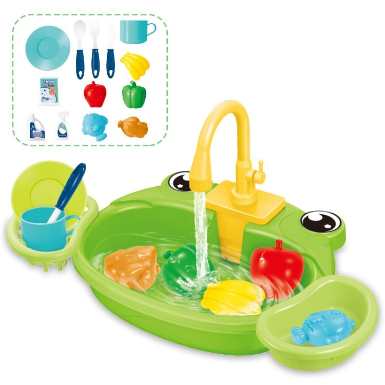 Children Kitchen Toys Electric Circulating Water Dishwasher, Color: Green - Pretend Play Toys by PMC Jewellery | Online Shopping South Africa | PMC Jewellery