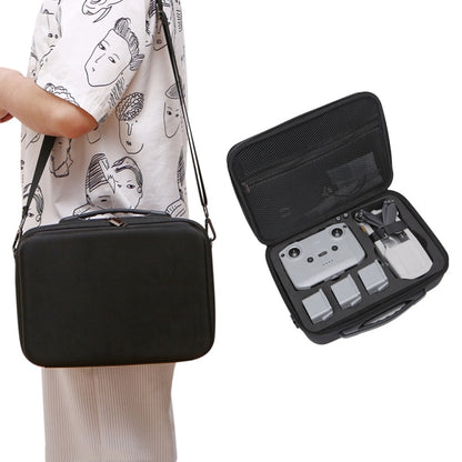 Drone Shoulder Messenger Bag Handbag for DJI Mavic Air 2/Air 2S(PU Diamond Pattern Black) - Backpacks & Bags by PMC Jewellery | Online Shopping South Africa | PMC Jewellery | Buy Now Pay Later Mobicred