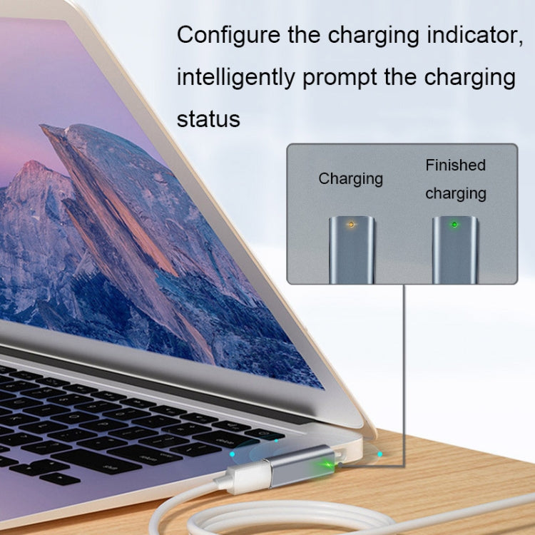 Type-C/USB-C to Magsafe1/2 Charging Adapter Supports PD Charging(Type-C to Magsafe 1 L) - Charging Cable & Head by PMC Jewellery | Online Shopping South Africa | PMC Jewellery