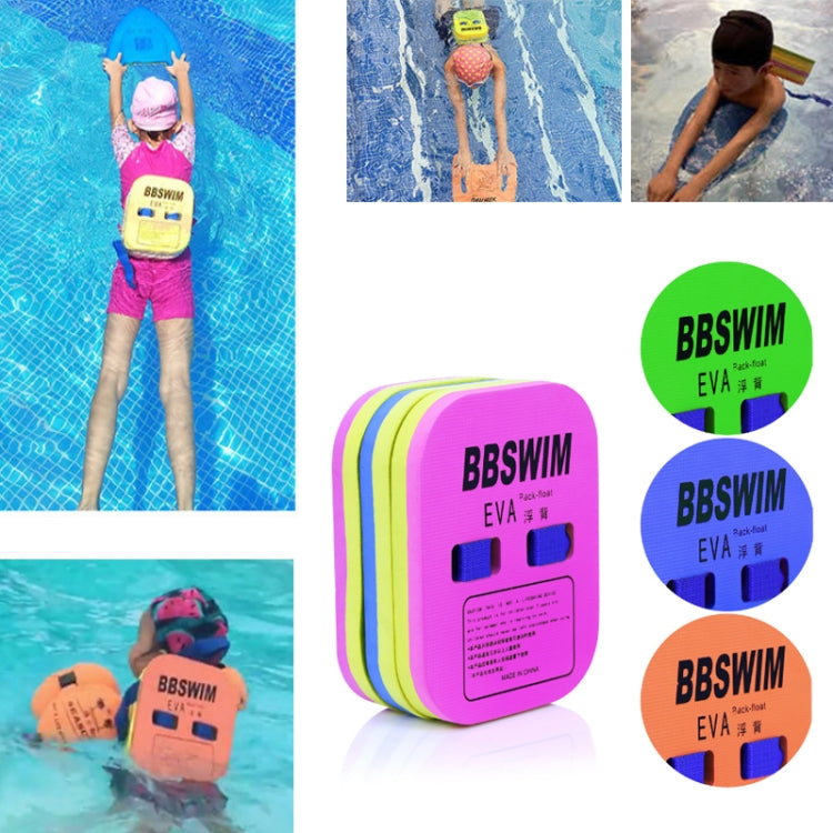 BBSWIM Swimming Back Flotation Board Swimming Buoyancy Aids, Color: Large Orange - Water Safety Products by PMC Jewellery | Online Shopping South Africa | PMC Jewellery