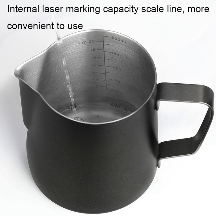 304 Stainless Steel Coffee Pot with Scale, Spec: 350ml (Retro Crane Mouth) - free shipping - PMC TechLife - Order now!