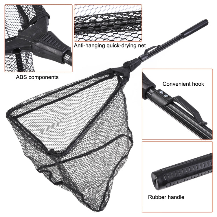 LEO 28036 Single Triangle Composite Net Portable Outdoor Fish Net, Size: 30x30cm - Fishing Net by LEO | Online Shopping South Africa | PMC Jewellery | Buy Now Pay Later Mobicred