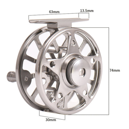 LEO 27760 LEO AL75 Aluminum Alloy CNC Flying Fishing Wheel(Swap Left and Right Hand) - Fishing Reels by LEO | Online Shopping South Africa | PMC Jewellery | Buy Now Pay Later Mobicred