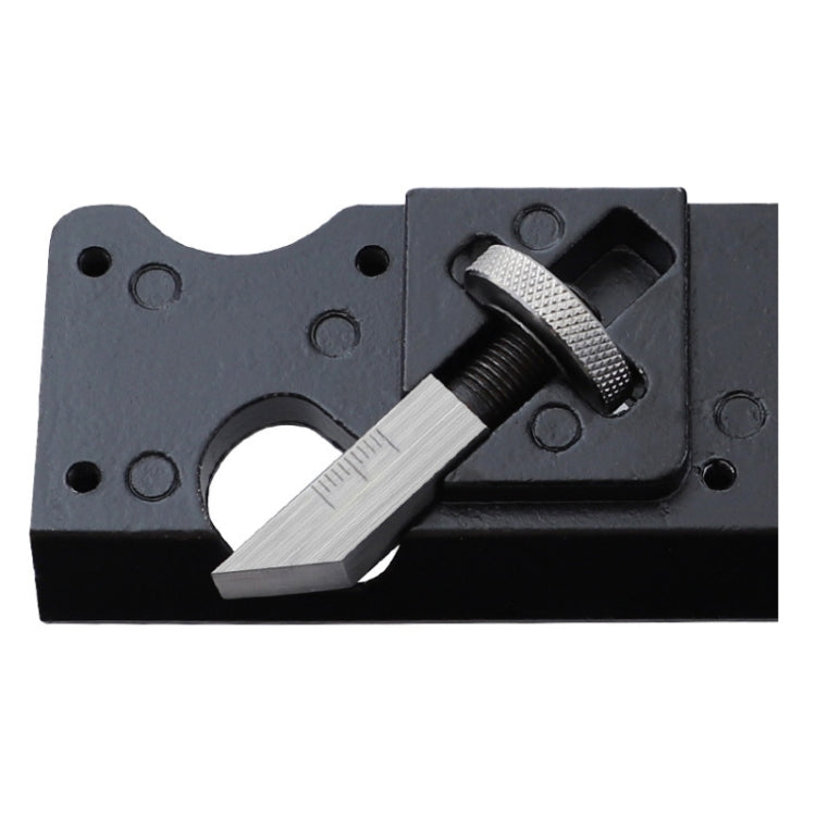 Adjustable Depth Woodworking Chamfering Planer, Specification: 1/4 Round Cutter Head - Wood Planers by PMC TechLife | Online Shopping South Africa | PMC TechLife