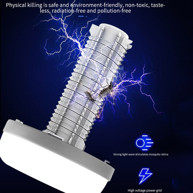 Outdoor USB Charging Lighting Mosquito Capture(W882 Black) - Repellents by null | Online Shopping South Africa | PMC TechLife | Buy Now Pay Later Mobicred