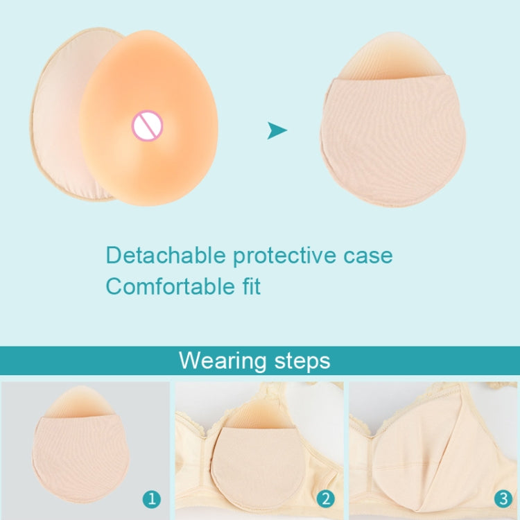 Postoperative Rehabilitation Drop-Shaped Silicone Fake Breast, Size: CT3 150g(Skin Color) - Fake Breasts by PMC Jewellery | Online Shopping South Africa | PMC Jewellery