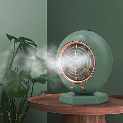 Home Office Portable Desktop Spray Fan Air Cooler, Spec: Plug-in Model(Green) - Electric Fans by PMC Jewellery | Online Shopping South Africa | PMC Jewellery | Buy Now Pay Later Mobicred