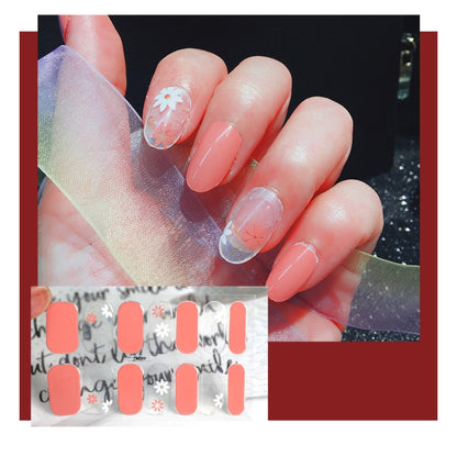 10 PCS 3D Hot Stamping Waterproof Nail Art Sticker(Z/A089) - Nail Stickers by PMC Jewellery | Online Shopping South Africa | PMC Jewellery | Buy Now Pay Later Mobicred