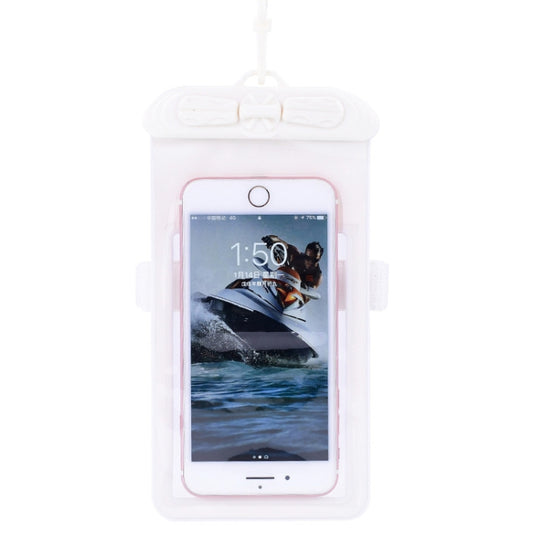 Tteoobl Diving Phone Waterproof Bag Can Be Hung Neck Or Tied Arm, Size: Large(White) - Waterproof Bag by Tteoobl | Online Shopping South Africa | PMC Jewellery | Buy Now Pay Later Mobicred